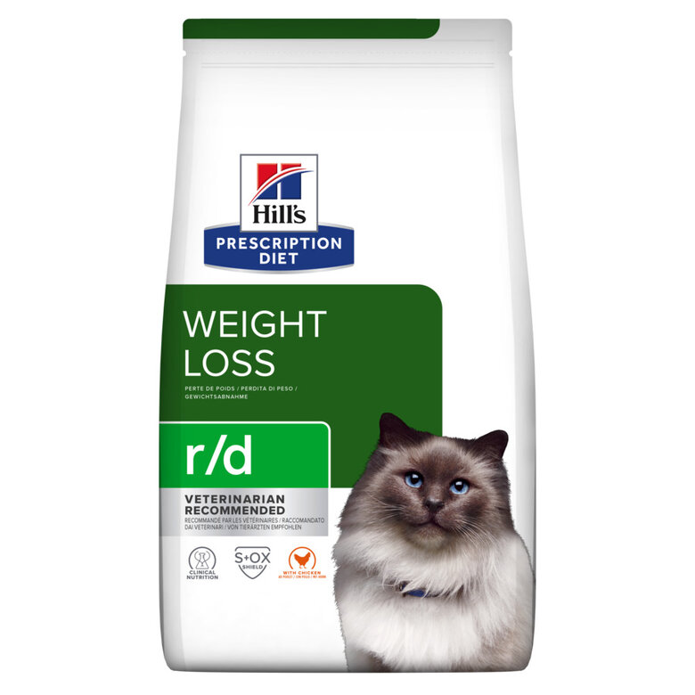 Hill's Prescription Diet Weight Loss Pollo pienso r/d para gatos, , large image number null